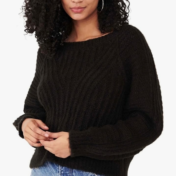 Free People Sweaters - Free People Carter Oversized Drop Shoulder Soft Chunky Knit Sweater